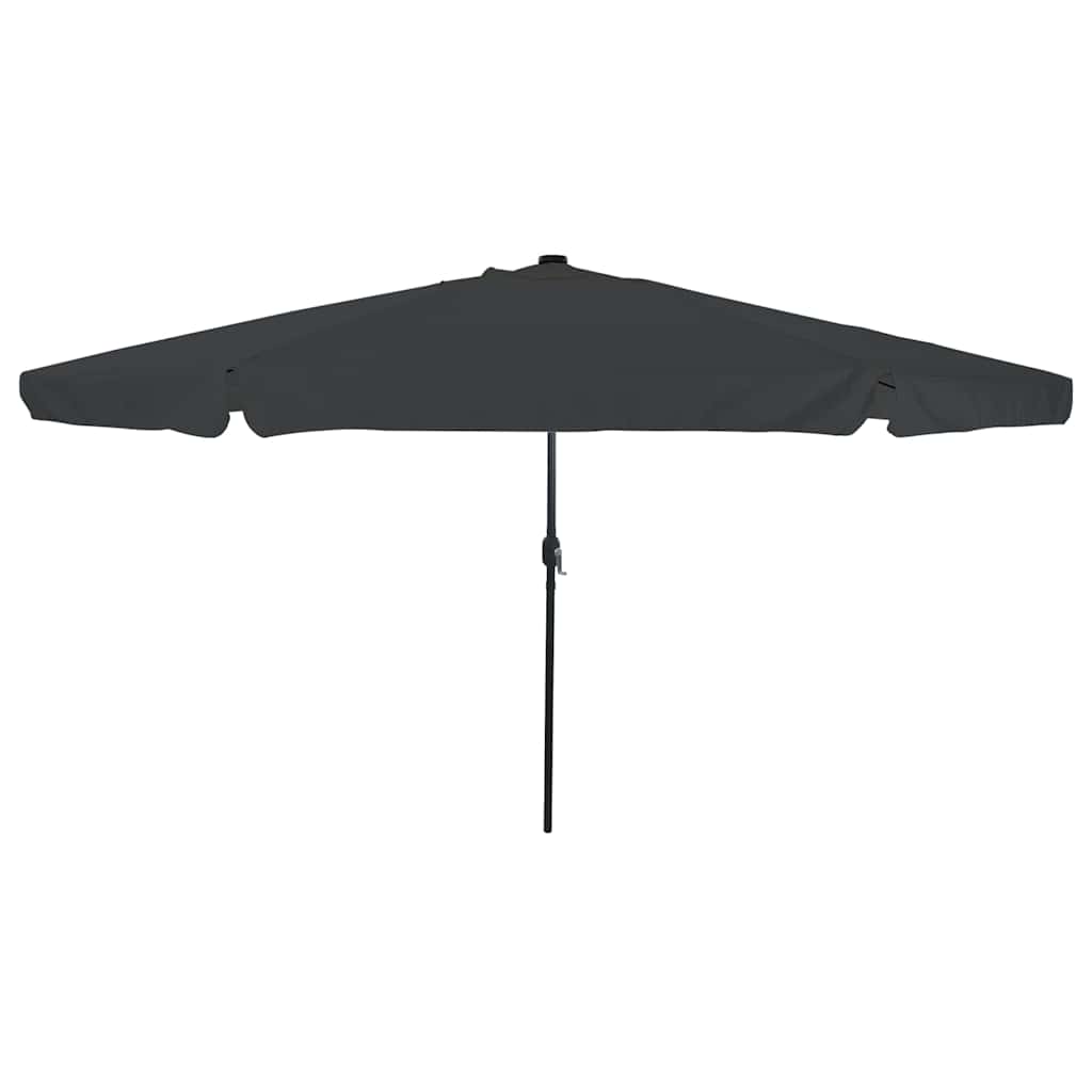 Vidaxl Gartensonnenschirm Anthrazit 395 x 395 x 245 cm Polyester