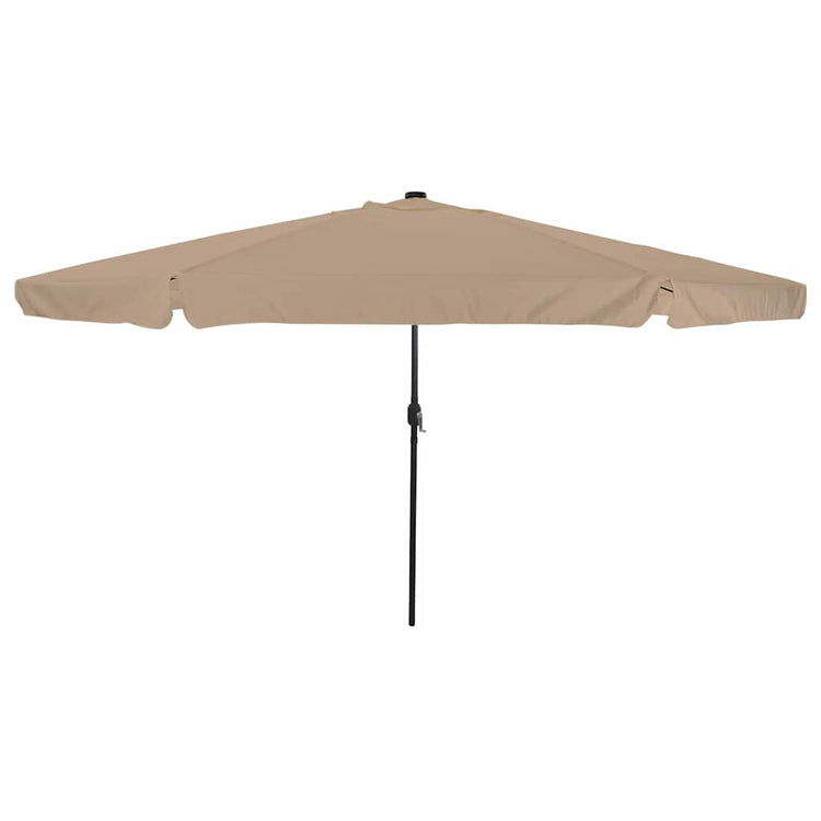 Vidaxx Gartenschirm Taupe 395 x 395 x 245 cm Polyester