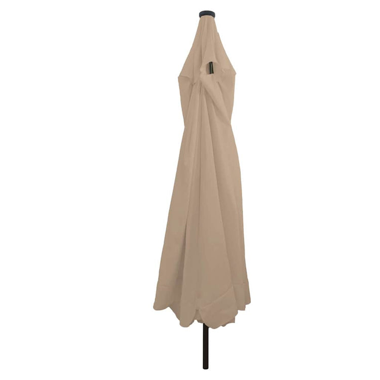Vidaxx Gartenschirm Taupe 395 x 395 x 245 cm Polyester
