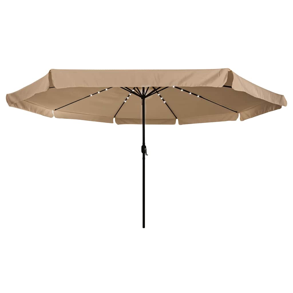 Vidaxx Gartenschirm Taupe 395 x 395 x 245 cm Polyester