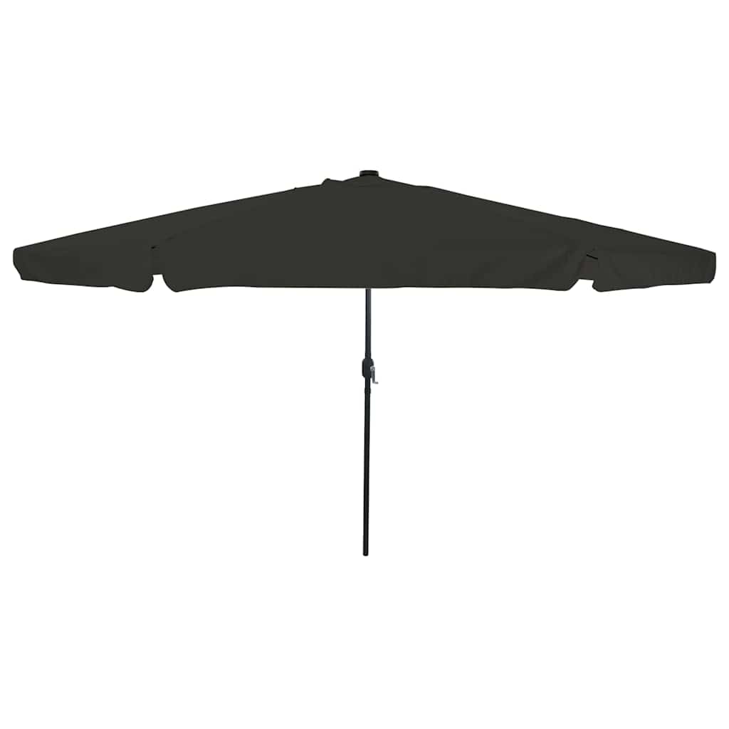 Vidaxx Gartensonnenschirm Schwarz 395 x 395 x 245 cm Polyester