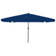 Vidaxxl Gartensonnenschirm Azurblau 395 x 395 x 245 cm Polyester