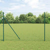 Vidaxx Eurozaun Grün 1,6 x 10 m PVC-beschichtetes Eisen