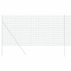 Vidaxx Eurozaun Grün 1,4 x 10 m PVC-beschichtetes Eisen