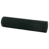 Vidaxx Eurozaun grün 1 x 25 m PVC-beschichtetes Eisen