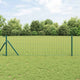 Vidaxx Eurozaun Grün 0,6 x 25 m PVC-beschichtetes Eisen