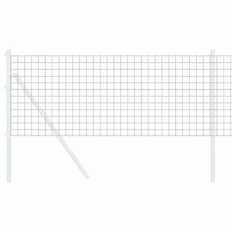 Vidaxx Eurozaun Grün 0,4 x 50 m PVC-beschichtetes Eisen