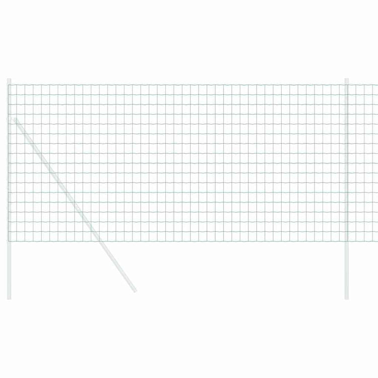 Vidaxx Eurozaun Grün 0,6 x 50 m PVC-beschichtetes Eisen
