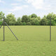 Vidaxx Eurozaun grau 1 x 10 m PVC-beschichtetes Eisen