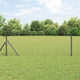 Vidaxx Eurozaun grau 0,4 x 50 m PVC-beschichtetes Eisen