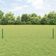 Vidaxxl-Zaun mit Pfosten grün 0,4 x 10 m aus Stahl und PVC