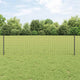 Vidaxl-Zaun mit Pfosten grau 0,6 x 25 m aus Stahl und PVC
