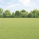Vidaxxl Zaun mit Pfosten Silber 1,2 x 10 m Stahl