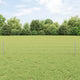 Vidaxxl Zaun mit Pfosten Silber 0,4 x 50 m Stahl