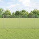 Vidaxxl Zaun mit Pfosten Silber 1 x 10 m Stahl