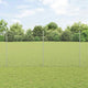 Vidaxl Zaun mit Pfosten Silber 1,5 x 10 m Stahl