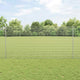Vidaxxl Zaun mit Pfosten Silber 1,2 x 10 m Stahl