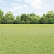 Vidaxxl Zaun mit Pfosten Silber 0,4 x 25 m Stahl