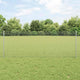 Vidaxxl Zaun mit Pfosten Silber 0,8 x 25 m Stahl