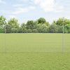 Vidaxl-Zaun mit silbernem Pfosten 1,6 x 25 m aus Stahl