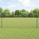 Vidaxl-Zaun mit Pfosten grau 0,8 x 10 m aus Stahl und PVC