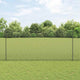 Vidaxl-Zaun mit Pfosten grau 1,4 x 10 m aus Stahl und PVC