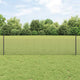 Vidaxxl Zaun mit Pfosten grau 0,5 x 25 m Stahl