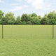 Vidaxxl Zaun mit Pfosten grau 0,5 x 25 m Stahl