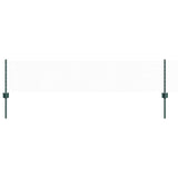 Vidaxxl-Zaun mit Pfosten grün 0,4 x 10 m aus Stahl und PVC - afbeelding 2