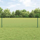 Vidaxxl-Zaun mit Pfosten grün 0,5 x 10 m aus Stahl und PVC