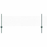 Vidaxxl-Zaun mit Pfosten grün 0,5 x 10 m aus Stahl und PVC - afbeelding 2