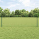 Vidaxxl-Zaun mit Pfosten grün 0,6 x 10 m aus Stahl und PVC