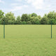 Vidaxl-Zaun mit Pfosten grün 0,8 x 10 m aus Stahl und PVC
