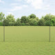 Vidaxl-Zaun mit Pfosten grau 1,4 x 10 m aus Stahl und PVC