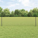 Vidaxxl Zaun mit Pfosten grau 0,5 x 25 m Stahl