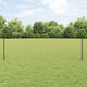Vidaxxl Zaun mit Pfosten grau 0,5 x 25 m Stahl