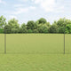Vidaxl-Zaun mit Pfosten grau 1,4 x 25 m Stahl