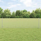 Vidaxxl Zaun mit Pfosten Silber 0,6 x 10 m Stahl