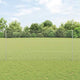 Vidaxxl Zaun mit Pfosten Silber 1,4 x 10 m Stahl
