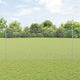 Vidaxl-Zaun mit silbernem Pfosten 1,6 x 25 m aus Stahl