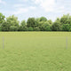 Vidaxxl Zaun mit Pfosten Silber 0,4 x 50 m Stahl