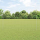 Vidaxxl Zaun mit Pfosten Silber 1,4 x 25 m Stahl