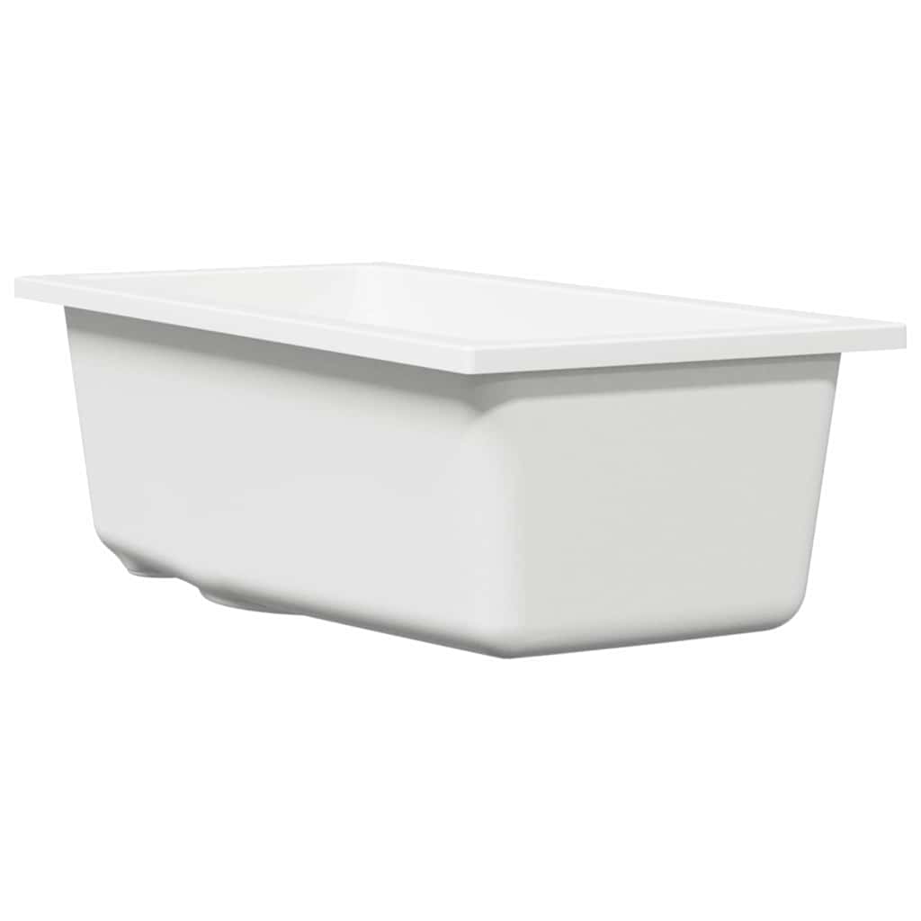Vidaxx Küchenspüle weiß 21 x 44 x 14 cm Granit