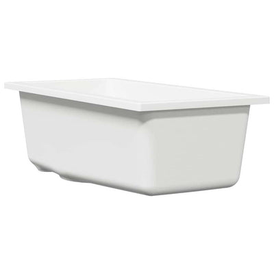 Vidaxx Küchenspüle weiß 21 x 44 x 14 cm Granit