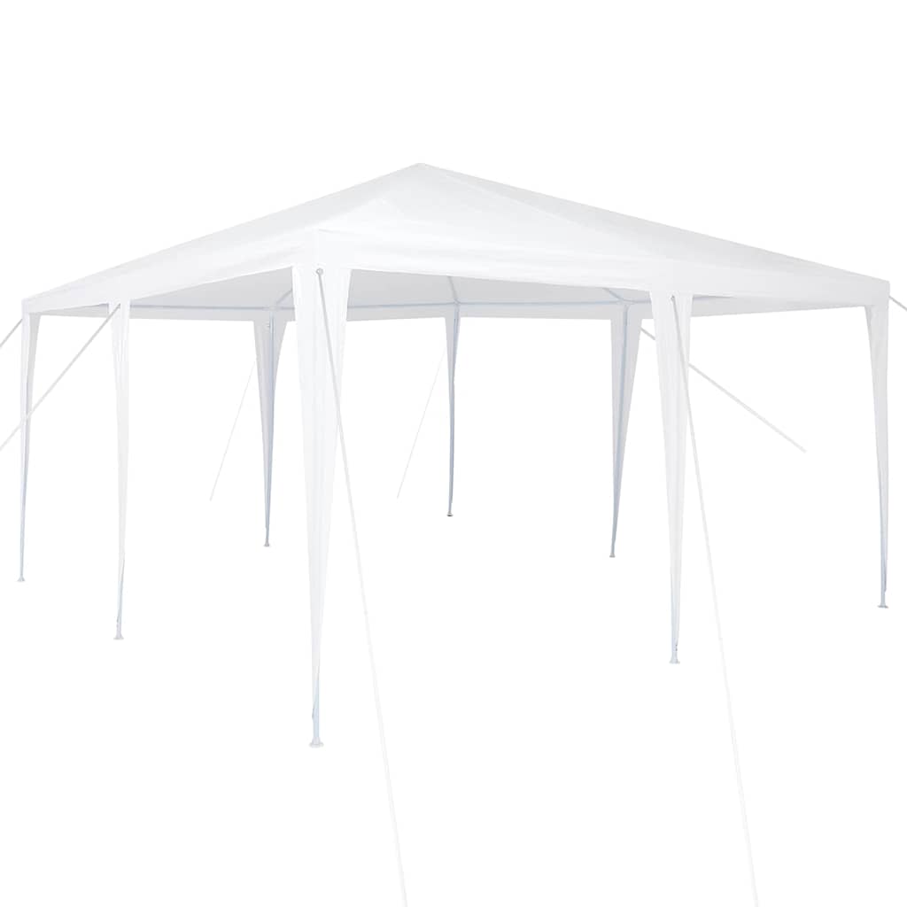Vidaxx Partyzelt weiß 400 x 400 x 266 cm Polyethylen und Stahl