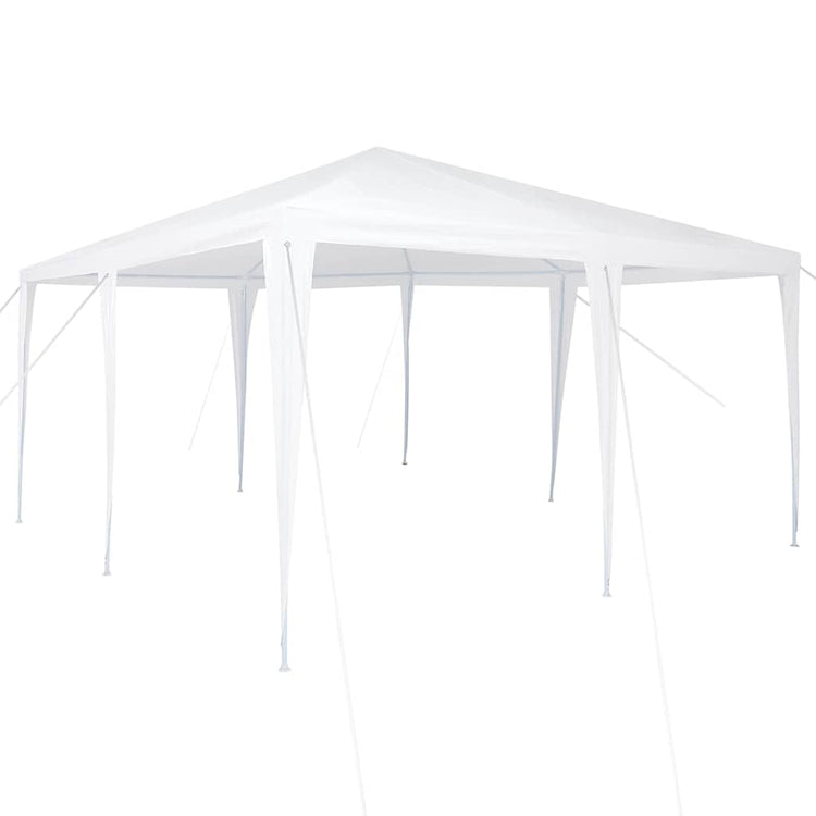 Vidaxx Partyzelt weiß 400 x 400 x 266 cm Polyethylen und Stahl