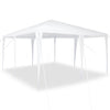 Vidaxx Partyzelt weiß 400 x 400 x 266 cm Polyethylen und Stahl