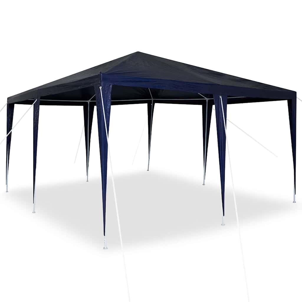 Vidaxx Partyzelt blau 400 x 400 x 266 cm Polyethylen und Stahl