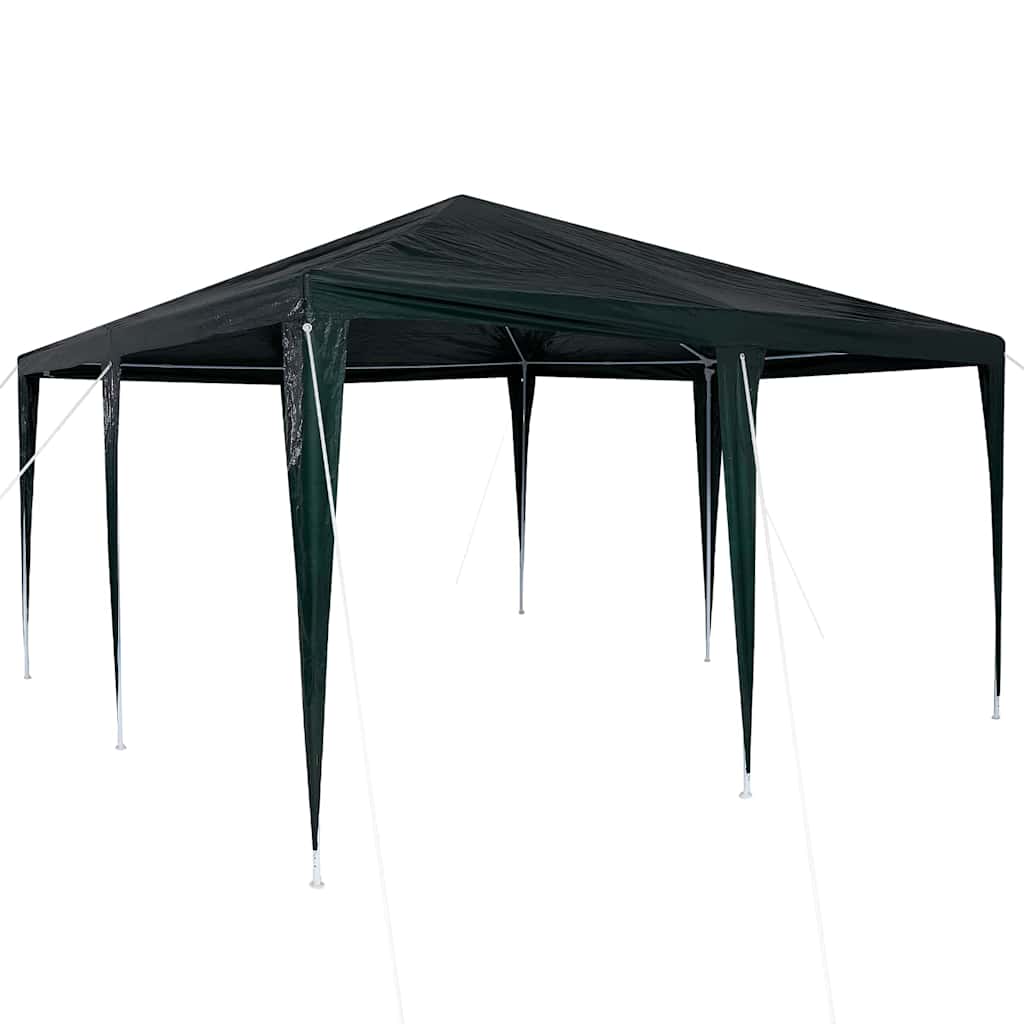 Vidaxx Partyzelt grün 400 x 400 x 266 cm Polyethylen und Stahl