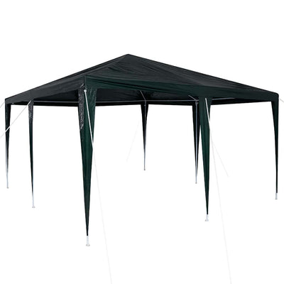 Vidaxx Partyzelt grün 400 x 400 x 266 cm Polyethylen und Stahl